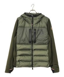 MONCLER GRENOBLE（モンクレール グルノーブル）の古着「maglia cardigan」｜カーキ