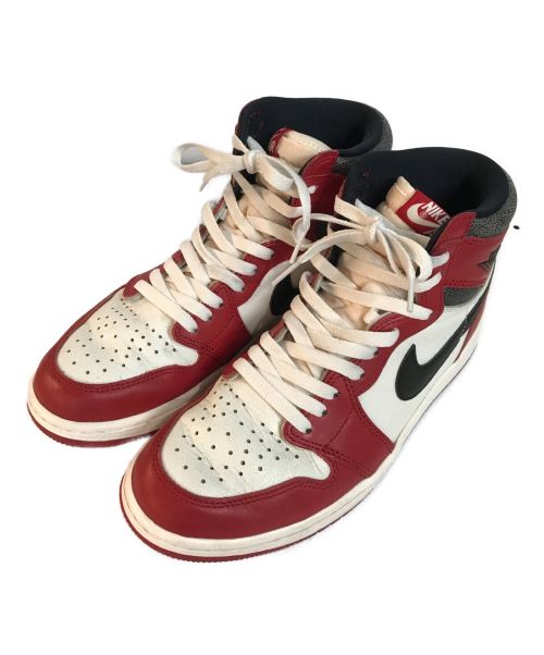 NIKE（ナイキ）NIKE (ナイキ) AIR JORDAN 1 RETRO HIGH OG レッド サイズ:27.0cmの古着・服飾アイテム