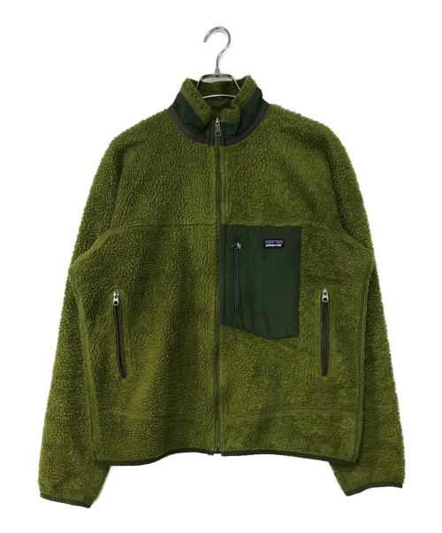 Patagonia（パタゴニア）Patagonia (パタゴニア) クラシックレトロXフリースジャケット オリーブ サイズ:Mの古着・服飾アイテム