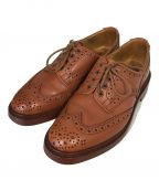 Tricker'sトリッカーズ）の古着「ウィングチップシューズ」｜ブラウン