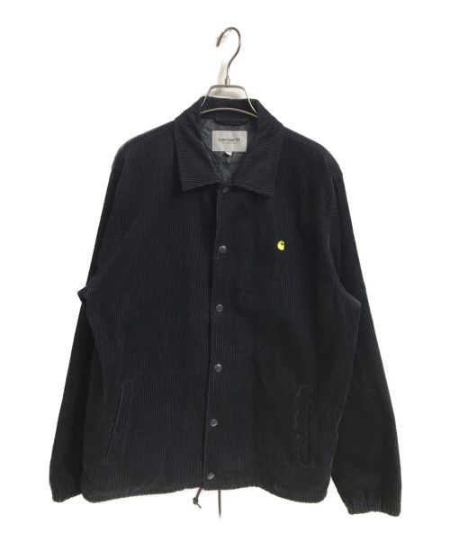 CarHartt（カーハート）CarHartt (カーハート) COUDUROY COACH JACKET ブラック サイズ:Mの古着・服飾アイテム