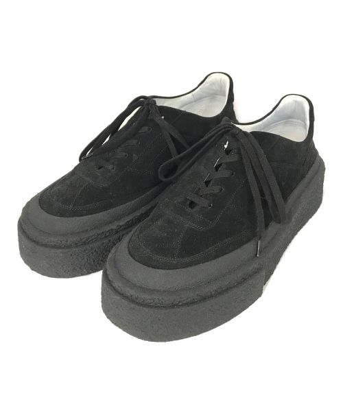 MM6 Maison Margiela（エムエムシックス メゾンマルジェラ）MM6 Maison Margiela (エムエムシックス メゾンマルジェラ) GAMBETTA SNEAKER ブラック サイズ:44の古着・服飾アイテム