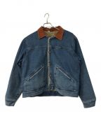 Wranglerラングラー）の古着「Denim Boa Lined Trucker Jacket」｜インディゴ