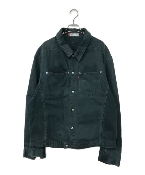 LEVI'S ENGINEERED（リーバイスエンジニアード）LEVI'S ENGINEERED (リーバイスエンジニアード) スナップジャケット ネイビー サイズ:XLの古着・服飾アイテム