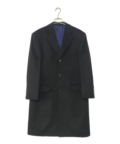 LANVIN COLLECTION（ランバンコレクション）LANVIN COLLECTION (ランバンコレクション) カシミヤコート ブラック サイズ:R50-46の古着・服飾アイテム