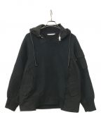 sacaiサカイ）の古着「THE STORESPONGE SWEAT HOODIE」｜ブラック