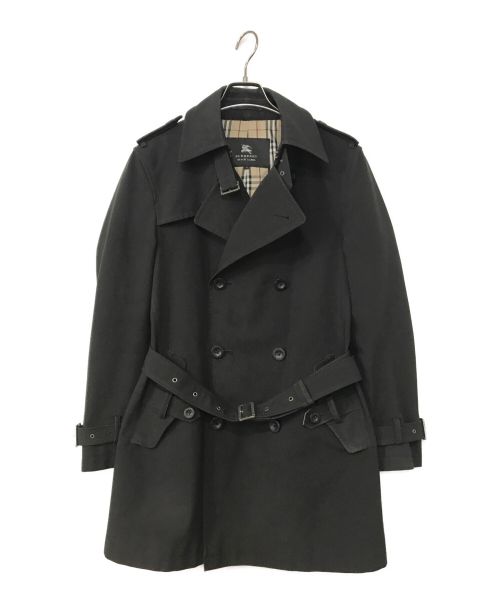 BURBERRY BLACK LABEL（バーバリーブラックレーベル）BURBERRY BLACK LABEL (バーバリーブラックレーベル) トレンチコート ブラック サイズ:Mの古着・服飾アイテム