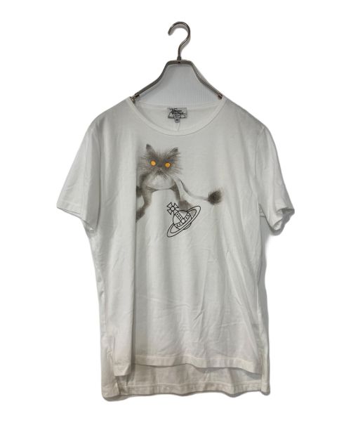 Vivienne Westwood man（ヴィヴィアン ウェストウッド マン）Vivienne Westwood man (ヴィヴィアン ウェストウッド マン) Tシャツ ホワイト サイズ:48の古着・服飾アイテム