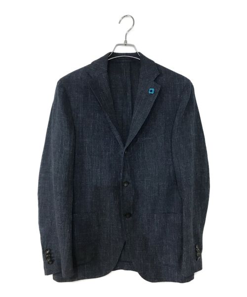 LARDINI（ラルディーニ）LARDINI (ラルディーニ) テーラードジャケット ブルー サイズ:50の古着・服飾アイテム