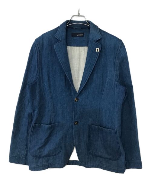 LARDINI（ラルディーニ）LARDINI (ラルディーニ) ジャケット ブルー サイズ:Lの古着・服飾アイテム