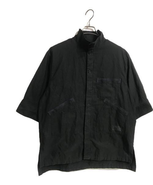 Y-3（ワイスリー）Y-3 (ワイスリー) WRKWR SS SHIRT ブラック サイズ:XSの古着・服飾アイテム