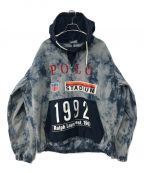 POLO RALPH LAURENポロ・ラルフローレン）の古着「TIEDYE 1992 STADIUM ANORAK」｜ネイビー