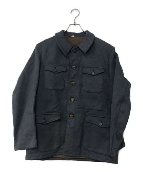 Barbe Bleue（バルブ ブルー）Barbe Bleue (バルブ ブルー) ハンティングジャケット グレー サイズ:44の古着・服飾アイテム