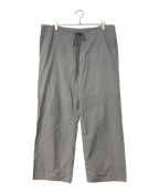 AURALEEオーラリー）の古着「WASHED FINX TWILL EASY WIDE PANTS」｜グレー