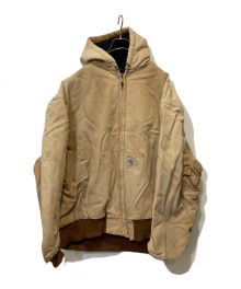 CarHartt（カーハート）の古着「アクティブパーカー」｜ベージュ