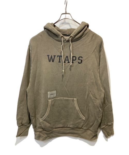 WTAPS（ダブルタップス）WTAPS (ダブルタップス) COLLEGE DESIGN HOODED ブラウン サイズ:02の古着・服飾アイテム