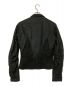 ANN DEMEULEMEESTER (アンドゥムルメステール) ジャケット ブラック サイズ:XXS：30000円