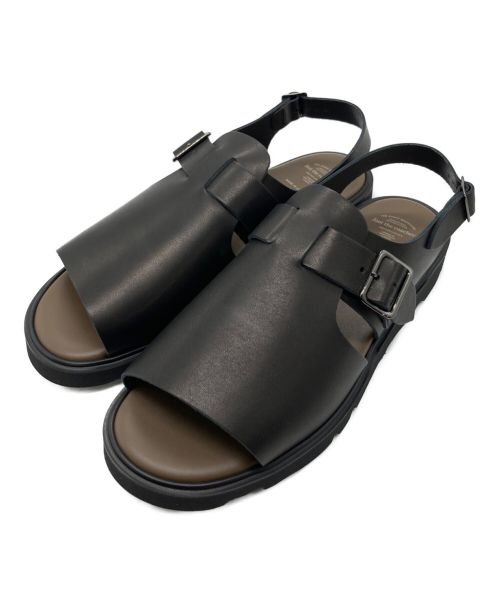 foot the coacher（フットザコーチャー）foot the coacher (フットザコーチャー) OPEN TOE SANDALS ブラック サイズ:8の古着・服飾アイテム