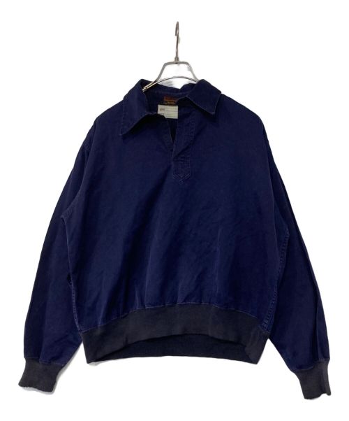 U'S NAVY（ユーエスネイビー）U'S NAVY (ユーエスネイビー) プルオーバーシャツ ネイビー サイズ:42の古着・服飾アイテム