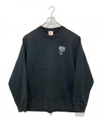 NIKE×stussyナイキ×ステューシー）の古着「Fleece Crew Sweatshirt Black」｜ブラック