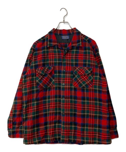 PENDLETON（ペンドルトン）PENDLETON (ペンドルトン) ネルシャツ レッド サイズ:XLの古着・服飾アイテム