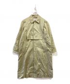 JOSEPH STUDIOジョセフスタジオ）の古着「Light Gabardine coat」｜ライトグリーン