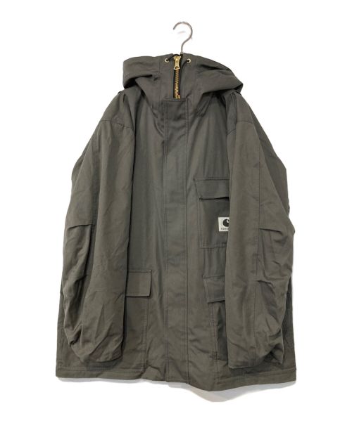 sacai（サカイ）sacai (サカイ) CarHartt (カーハート) Reversible Duck Coat グレー サイズ:3の古着・服飾アイテム