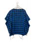 TAKAHIROMIYASHITA TheSoloIst. (タカヒロミヤシタ ザソロイスト) poncho shirt ブルー サイズ:44：7000円