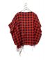 TAKAHIROMIYASHITA TheSoloIst. (タカヒロミヤシタ ザソロイスト) poncho shirt レッド サイズ:44：7000円