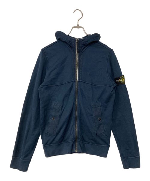 STONE ISLAND（ストーンアイランド）STONE ISLAND (ストーンアイランド) ジップパーカー ネイビー サイズ:Sの古着・服飾アイテム