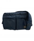 PORTERポーター）の古着「TANKER  SHOULDER BAG (タンカー ショルダー バッグ)」｜ネイビー