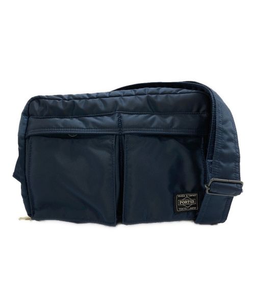 PORTER（ポーター）PORTER (ポーター) TANKER  SHOULDER BAG (タンカー ショルダー バッグ) ネイビーの古着・服飾アイテム