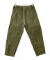 NIGEL CABOURN (ナイジェルケーボン) GYM PANT HEAVY CANVAS MOLESKIN オリーブ サイズ:32：10000円