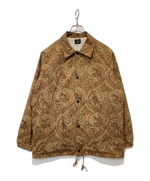 Needles（ニードルズ）Needles (ニードルズ) Coach Jacket Taffeta Paisley ベージュ サイズ:Sの古着・服飾アイテム