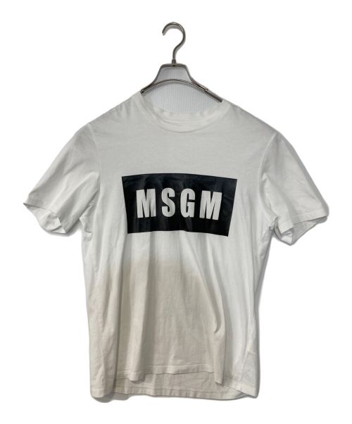 MSGM（エムエスジーエム）MSGM (エムエスジーエム) Tシャツ ホワイト サイズ:Ｓの古着・服飾アイテム