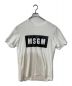 MSGM（エムエスジーエム）の古着「Tシャツ」｜ホワイト