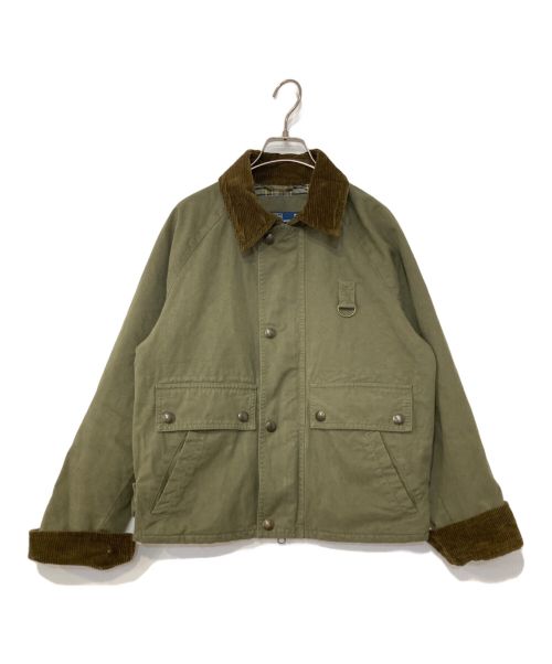 POLO RALPH LAUREN（ポロ・ラルフローレン）POLO RALPH LAUREN (ポロ・ラルフローレン) cropped utility jacket オリーブ サイズ:XSの古着・服飾アイテム