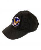 RRLダブルアールエル）の古着「GARMENT DYE TWILL BALL CAP」｜ブラック