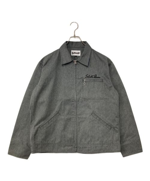 Schott（ショット）Schott (ショット) TC WORK JACKET グレー サイズ:Lの古着・服飾アイテム