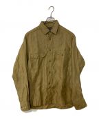 NIGEL CABOURNナイジェルケーボン）の古着「長袖シャツ」｜ベージュ