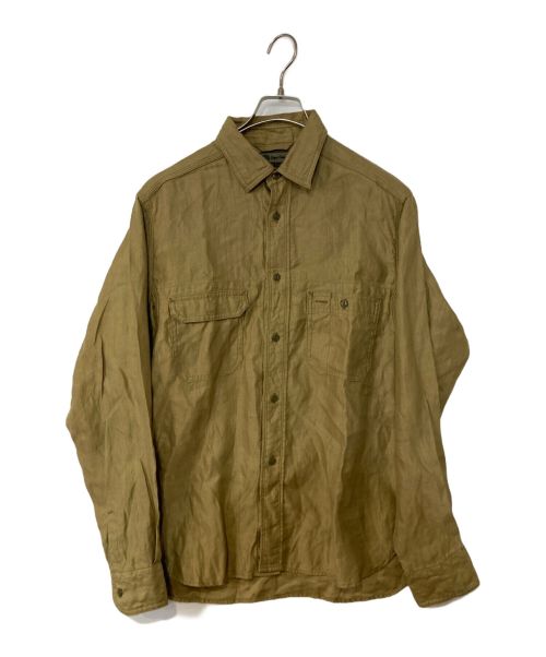 NIGEL CABOURN（ナイジェルケーボン）NIGEL CABOURN (ナイジェルケーボン) 長袖シャツ ベージュ サイズ:46の古着・服飾アイテム