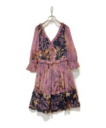 MARCHESA NOTTE（マルケッサノッテ）の古着「チュニックブラウス」｜パープル