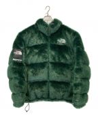 THE NORTH FACE×SUPREMEザ ノース フェイス×シュプリーム）の古着「Fur Nuptse Jacket」｜グリーン