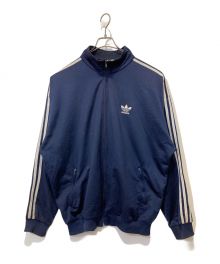 adidas（アディダス）の古着「トラックジャケット」｜ネイビー