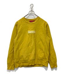 SUPREME（シュプリーム）の古着「ボックスロゴスウェット」｜マスタード