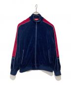 SUPREMEシュプリーム）の古着「Velour Track Jacket」｜ネイビー