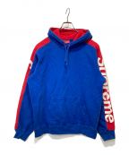 SUPREMEシュプリーム）の古着「Sideline Hooded sweatshirt」｜ブルー