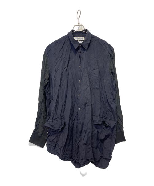 COMME des GARCONS SHIRT（コムデギャルソンシャツ）COMME des GARCONS SHIRT (コムデギャルソンシャツ) ボタンシャツ ブラック サイズ:Lの古着・服飾アイテム