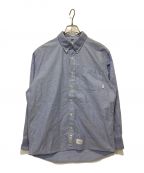 WTAPSダブルタップス）の古着「Thomas Mason OXFORD Shirt」｜ブルー