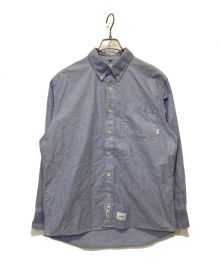 WTAPS（ダブルタップス）の古着「Thomas Mason OXFORD Shirt」｜ブルー